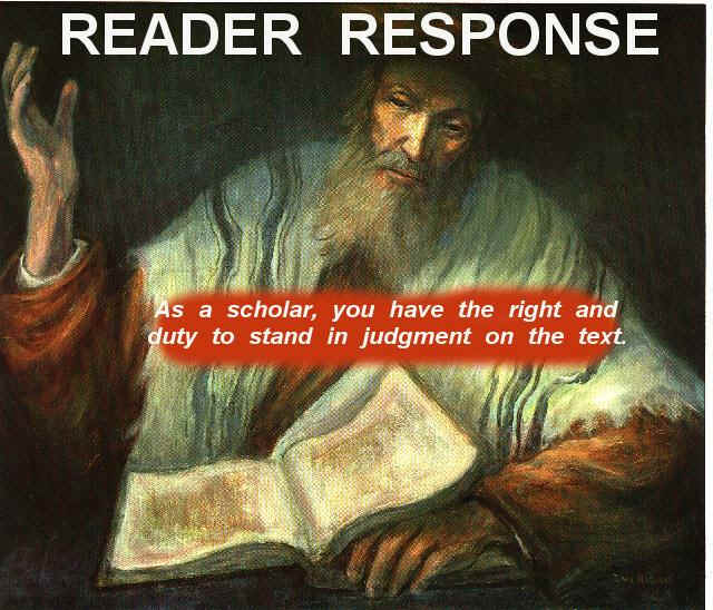 Reader response essay structure