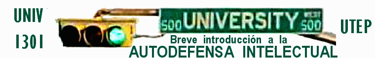 UNIV 1301 Breve introduccin a la autodefensa intelectual