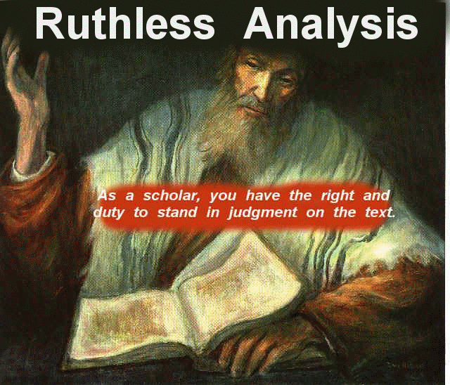 UNIVERSITY SEMINAR 1301: How to do a ruthless analysis