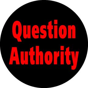 QUESTION AUTHORITY Button