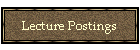 Lecture Postings