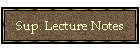 Sup. Lecture Notes