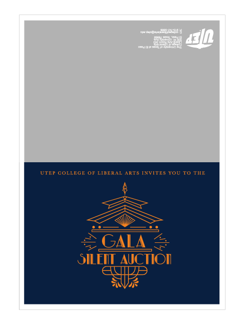 gala and silent auction invitation outside