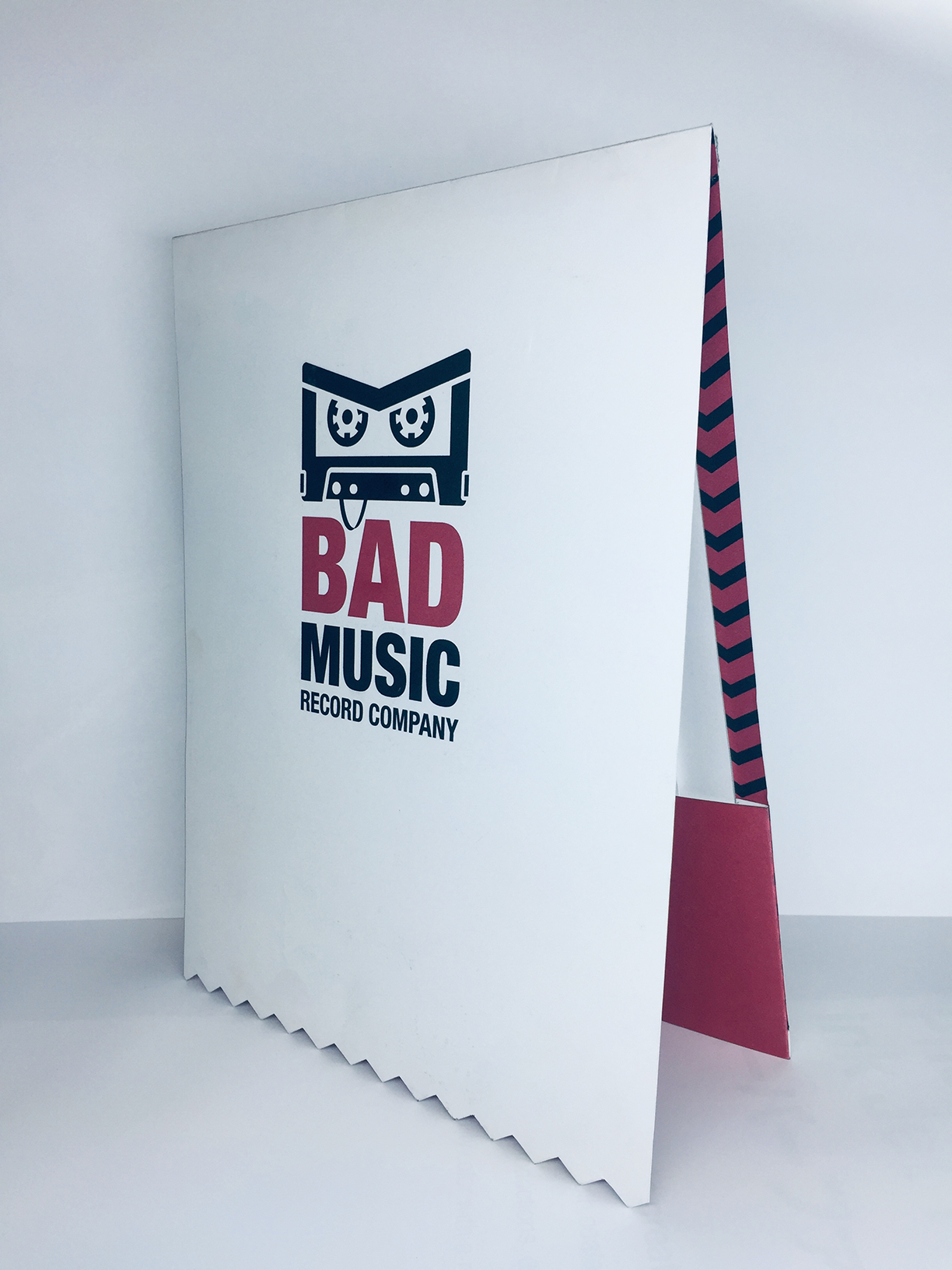 bad music front view folder