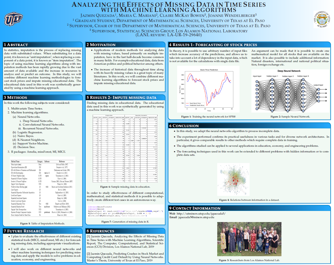 Poster presentation.