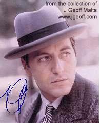 Al Pacino as the young Michael Corleone