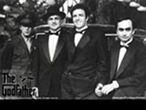 Micheal, Vito, Sonny and Fredo at Connies wedding