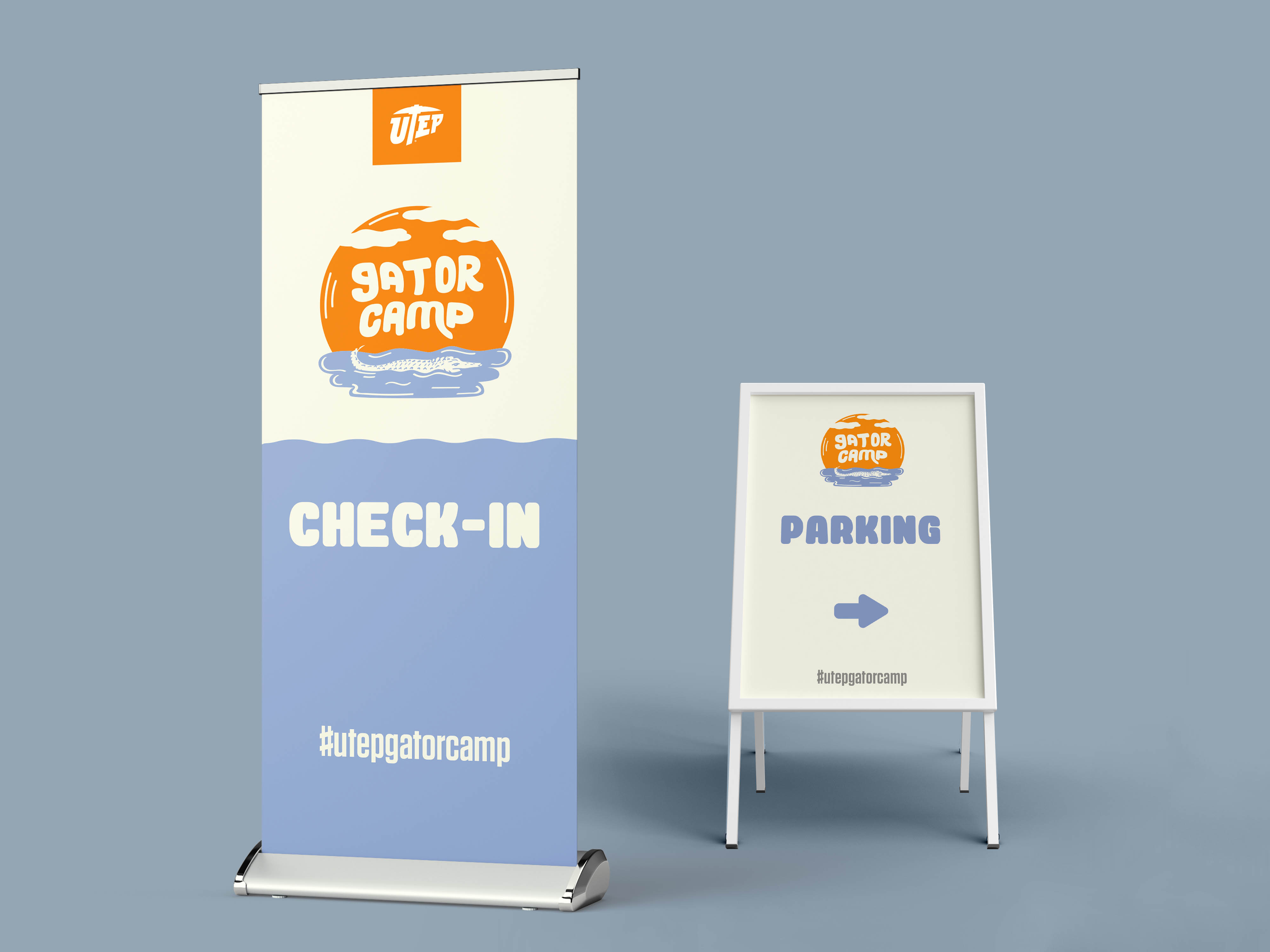 gator camp signage